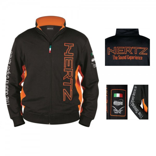 HERTZ - HZ BLACK SWEATSHIRT - Living Products