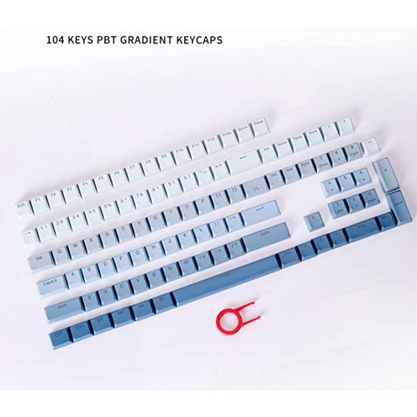 Gaming Αξεσουάρ - Redragon A134 Gradient Blue Keycaps - REDRAGON