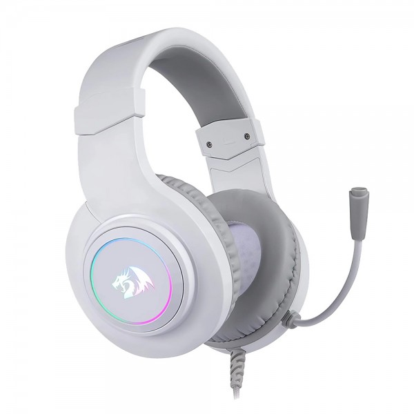 Gaming Ακουστικά - Redragon H260W Hylas RGB (WHITE) - REDRAGON