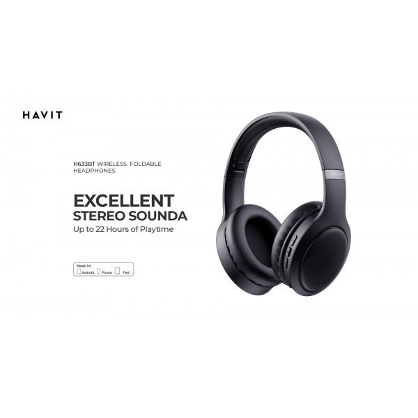 Ασύρματα Ακουστικά Havit - H633BT (Pink) |  |  |