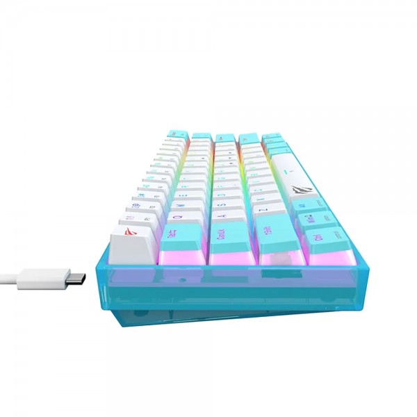 Gaming πληκτρολόγιο - Havit KB877L (Blue/White) - HAVIT - GAMENOTE